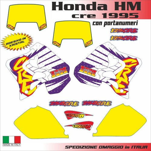 Honda cre 125 250 - honda, 1995