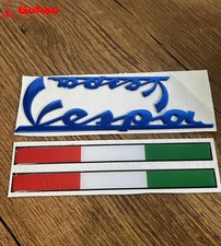 BLUE FAIRING BODY BADGE ITALY