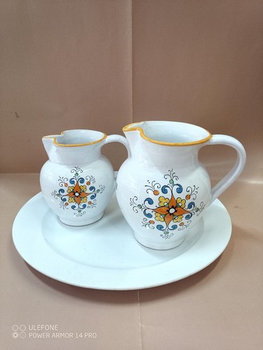 Deruta caraffe ceramica vino - , e
