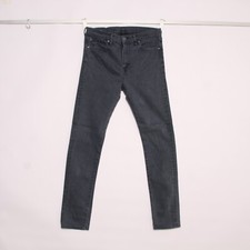 LEVI'S 510 Skinny  W32 L34  Usato Vintage (Cod.F3301) Jeans Uomo vita alta