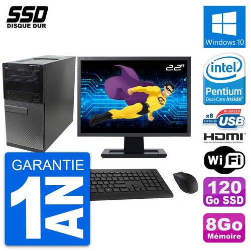 Tour dell 390 - ecran, 22"