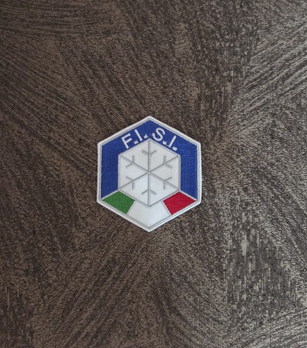 Toppa patch fisi ricamata - toppa,