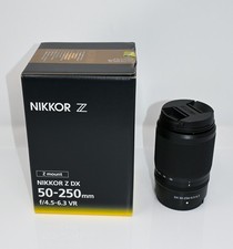 Nikon Nikkor Z DX 50-250 mm f/4.5-6.3 obiettivo zoom VR Z-Mount / formato DX usato due volte