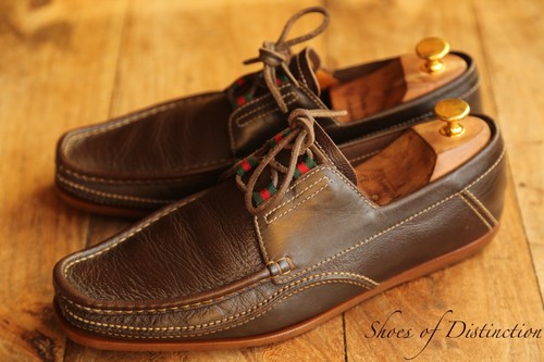 Gucci scarpe barca pelle - da,