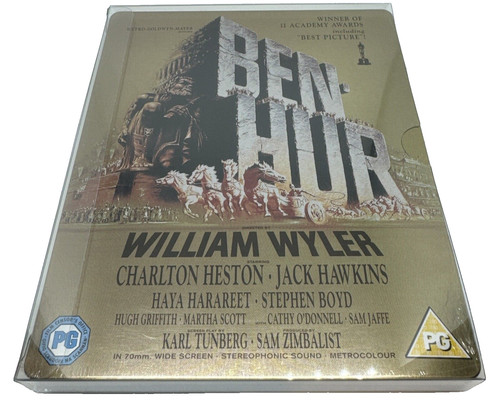 Ben hur steelbook blu ray - blu-ray, disc