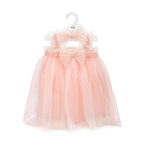Abito tulle rosa da - in,