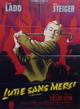 "LUTTE SANS MERCI" Affiche