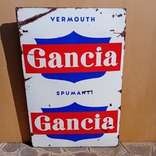 Enamel table sign cheek
