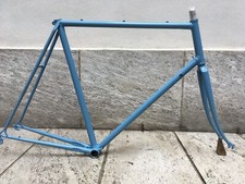 Telaio bici corsa Rossin Super Record tubi acciaio Columbus Tg 57