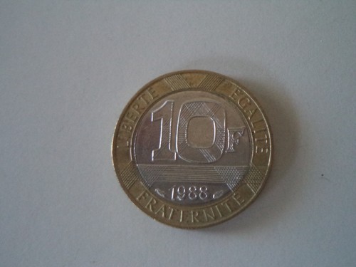Moneta francia dieci - 10, francs
