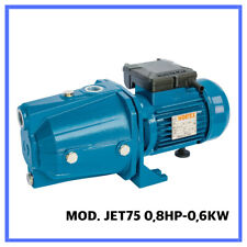 pompa per autoclave elettropompa autoadescante monofase acqua 0,8 HP JET75/202
