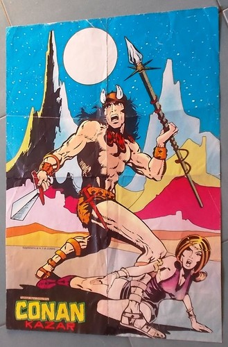 Conan kazar poster manifesto - conan,