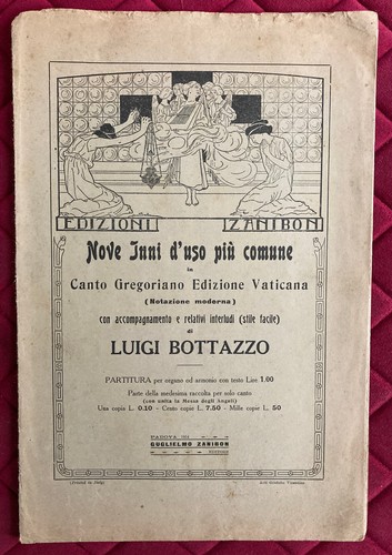 Spartito nove inni uso più - nove,