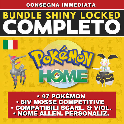 Pokémon home shiny - shiny, locked