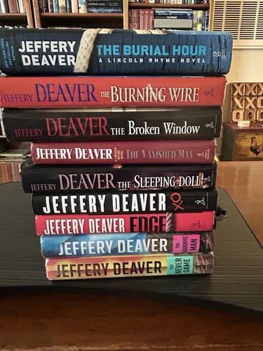 Lot jeffery deaver novels - of, 9