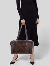Borsa Gucci marrone pelle di
