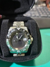 OROLOGIO CUSTOM AUTOMATICO GMT NH34 DOPPIO CINTURINO