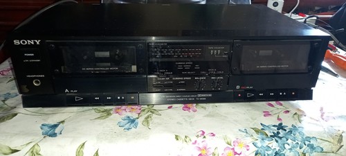 Piastra doppia cassetta sony - piastra,