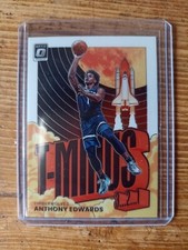 Anthony Edwards Minnesota Timberwolves n. 11 NBA Panini 2021 - 2022 T-Minus 