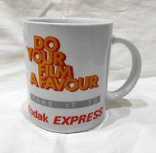 TAZZA PROMO KODAK EXPRESS FILM PELLICOLA RULLINO VINTAGE ANNI 80/90 PROMO GADGET