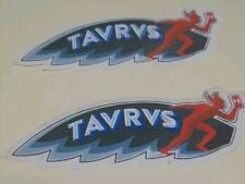 Coppia Adesivi Decalcomania Moto TAURUS 175 - serbatoio 