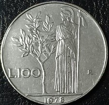 Italia moneta Repubblica del 1978 100 lire  Circolata 