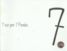 MB026. “ FIAT PANDA 2a Serie”– 30 page BROCHURE DEPLIANT PROSPEKT Published 2008