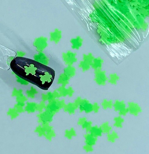 Glitter per unghie - , tartaruga
