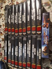 Lotto Vhs Videocassette 007 James Bond Collana Fabbri Film Goldeneye Octopussy