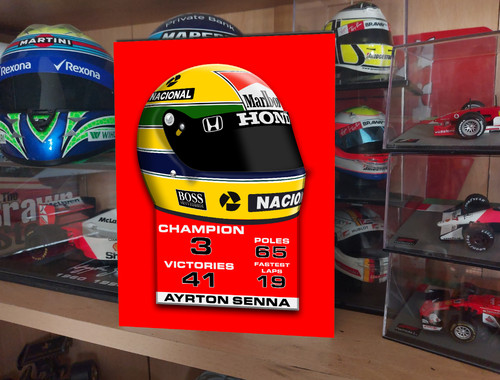 Elmetto ayrton senna - ayrton,
