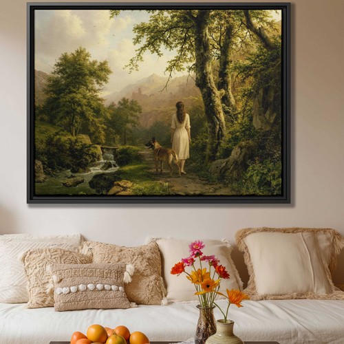 Quadro olio belga malinois - quadro,