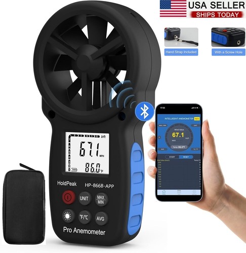 Holdpeak anemometro portatile - anemometro,