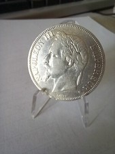 FRANCIA 5 FRANCHI ARG. NAPOLEONE III 1868