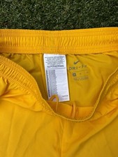 Pantaloncini da calcio gialli