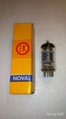 Valvola tube ecf802 - ecf802, nos