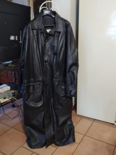 Cappotto pelle uomo - cappotto, in