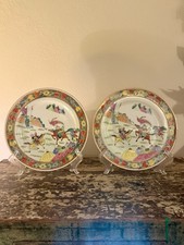 Coppia piatti porcellana