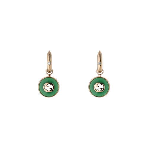 Gucci orecchini interlocking - orecchini,