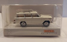 Camion Brekina 19866 Jeep Wagoneer B bianco anno 1968 confezione originale 1:87