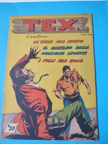 Tex albo oro - d'oro, terza