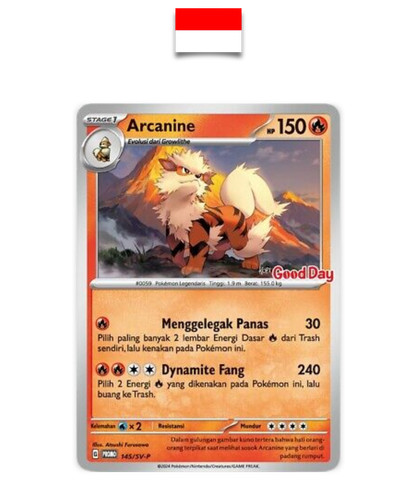 Pokémon card arcanine - –,