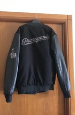 PROPAGANDA GIUBBOTTO UOMO COLLEGE  VARSITY NERO