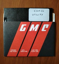 Commodore 64 Floppy disk con 15 Programmi Utility (copy format azimuth)