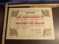 Diploma parrocchia Oggiona