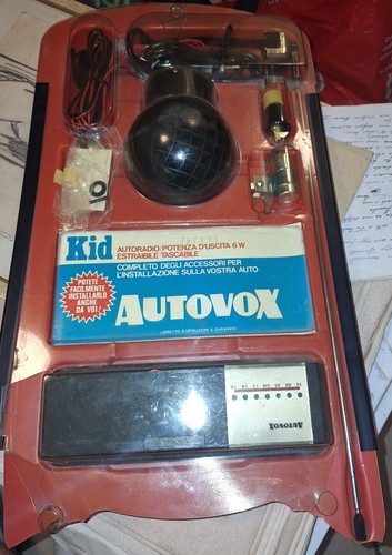 Autoradio epoca autovox - autoradio,