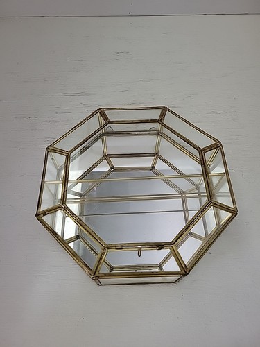 Vetrina vintage ottagonale