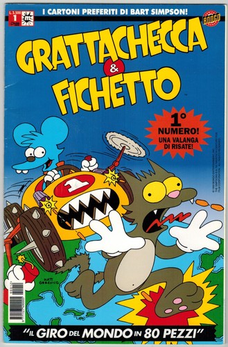 Simpson comics grattachecca - comics,