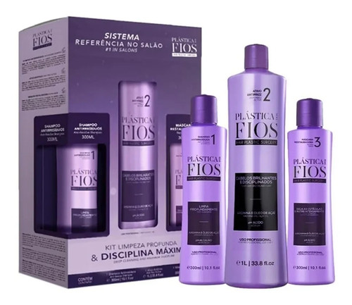 Kit plastica brazilian keratin - brazilian,