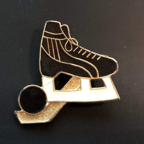 Spilla hockey smaltata - da,