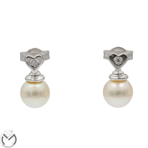 Orecchini oro bianco - , 18